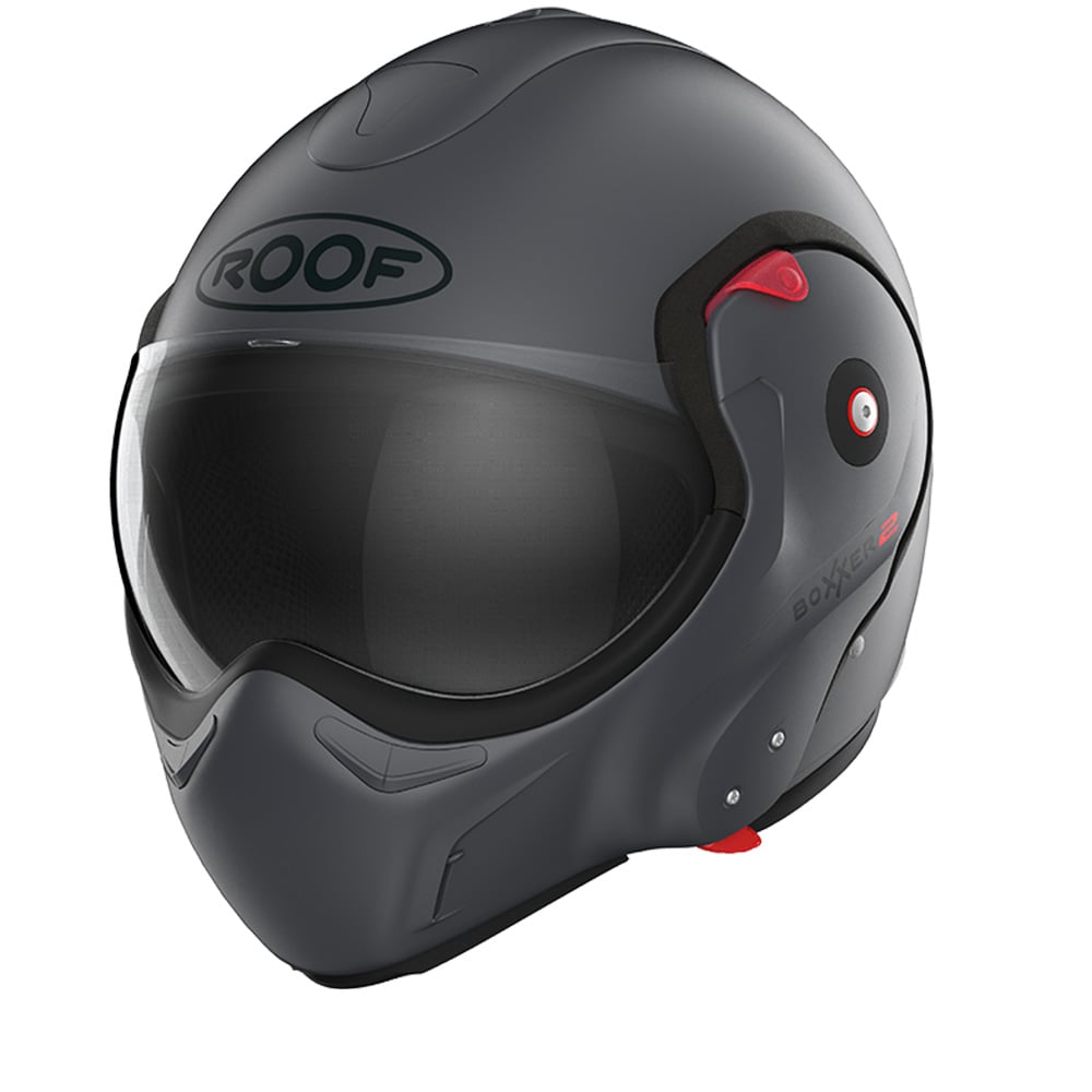 Image of ROOF RO9 BOXXER 2 Matt Graphite Klapphelm Größe SM