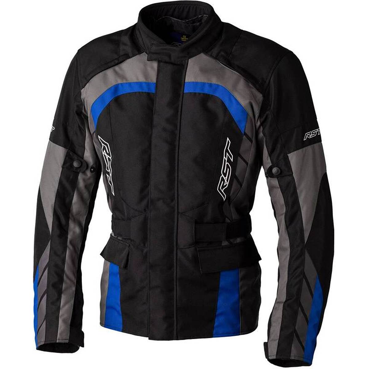 Image of RST Alpha 5 Jacket Black Grey Blue Größe 46