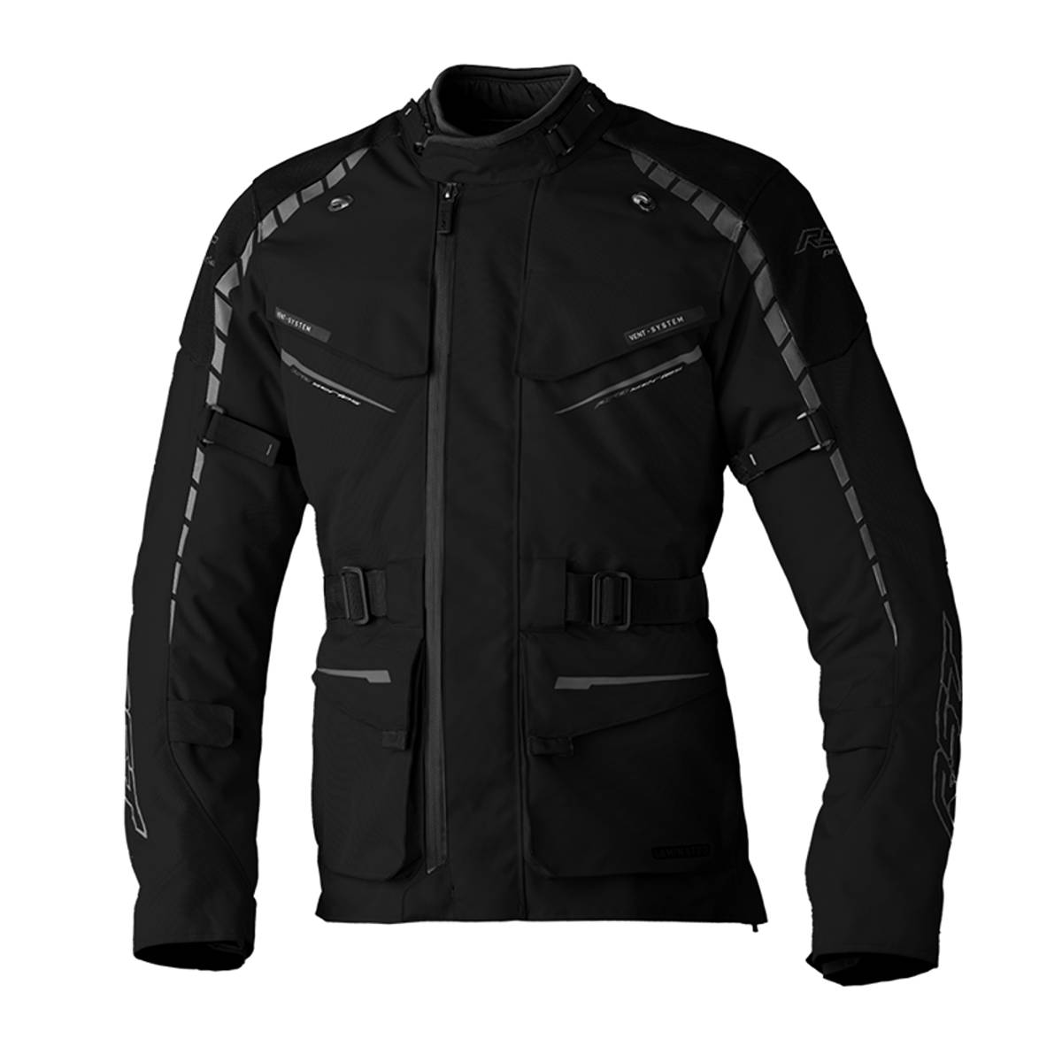 Image of RST Commander Jacket Black Grey Größe 56