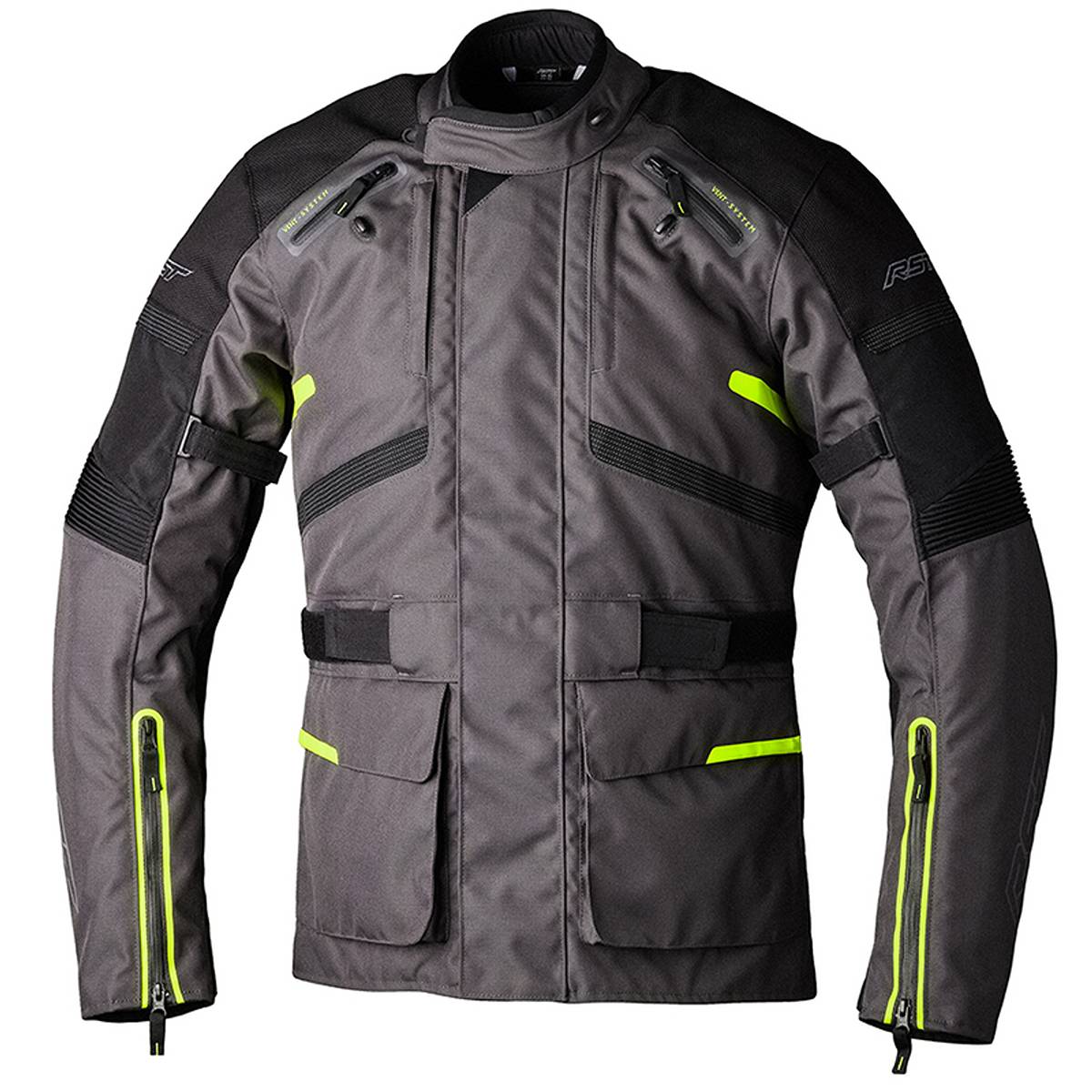 Image of RST Endurance Jacket Graphite Fluo Yellow Talla 58