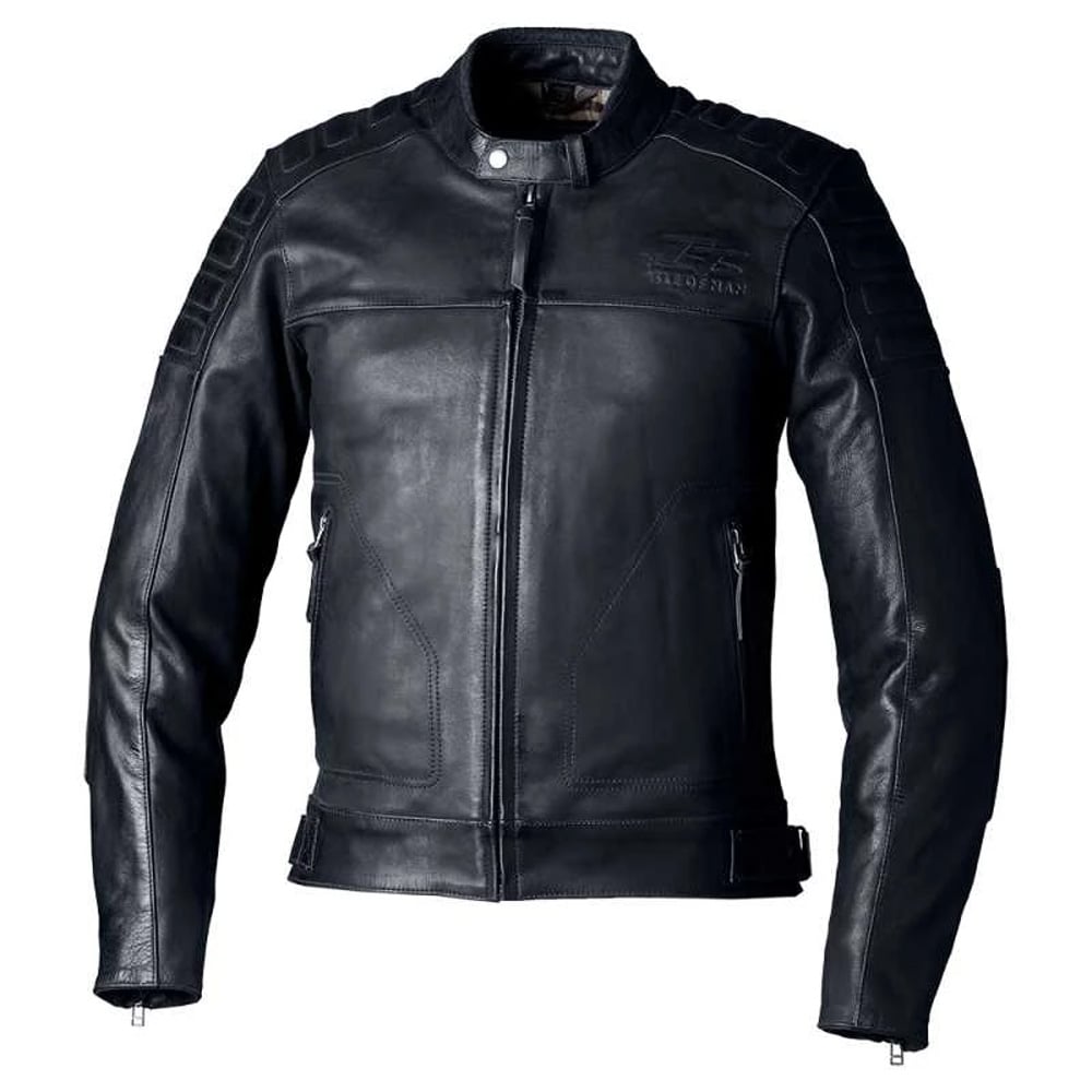 Image of RST IOM TT Brandish 2 CE Leather Jacket Men Black Talla 40