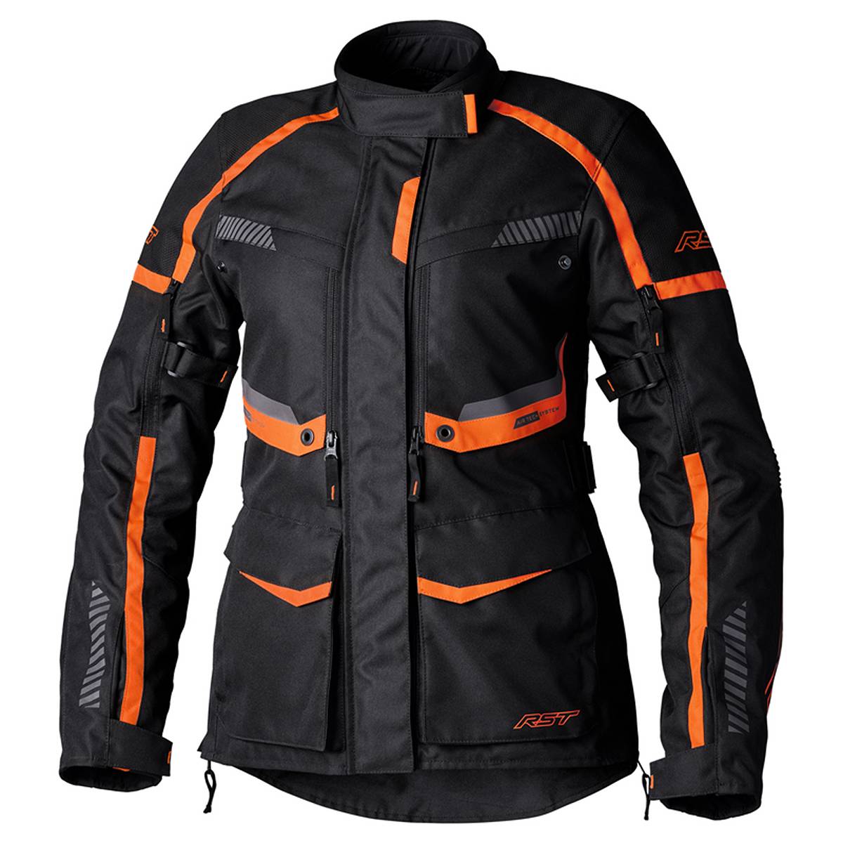 Image of RST Maverick Evo Ladies Jacket Black Orange Talla 8