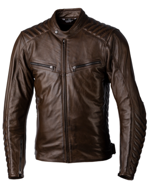 Image of RST Roadster 3 Ce Mens Leather Braun Jacke Größe 44