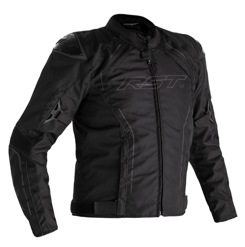 Image of RST S-1 CE Textile Jacket Men Black Black Talla 48