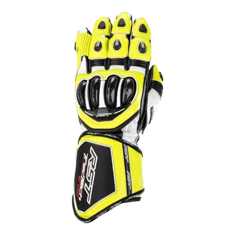 Image of RST Tractech Evo 4 Ce Mens Glove Neon Yellow Black White Talla 10