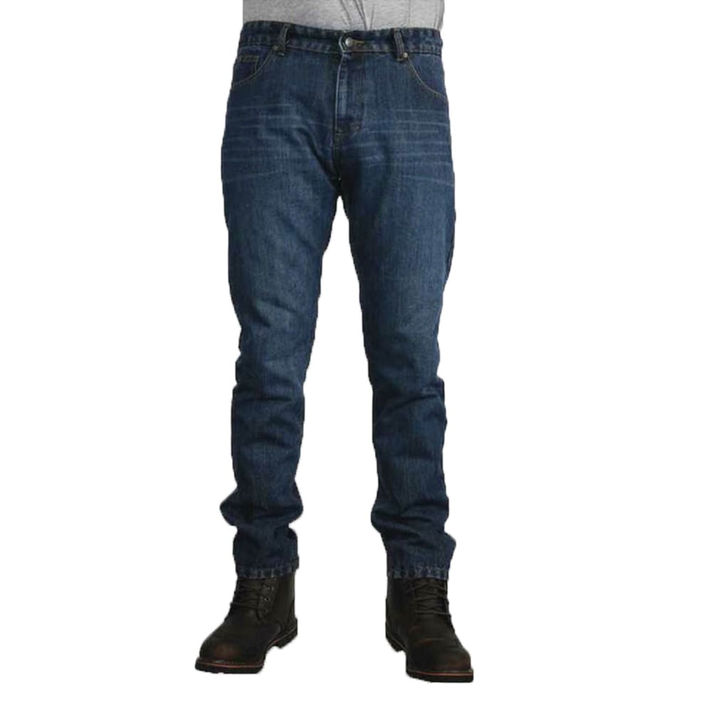 Image of RST X Kevlar Single Layer CE Mens Jean Medium Bleu Courte Pantalon Taille 32