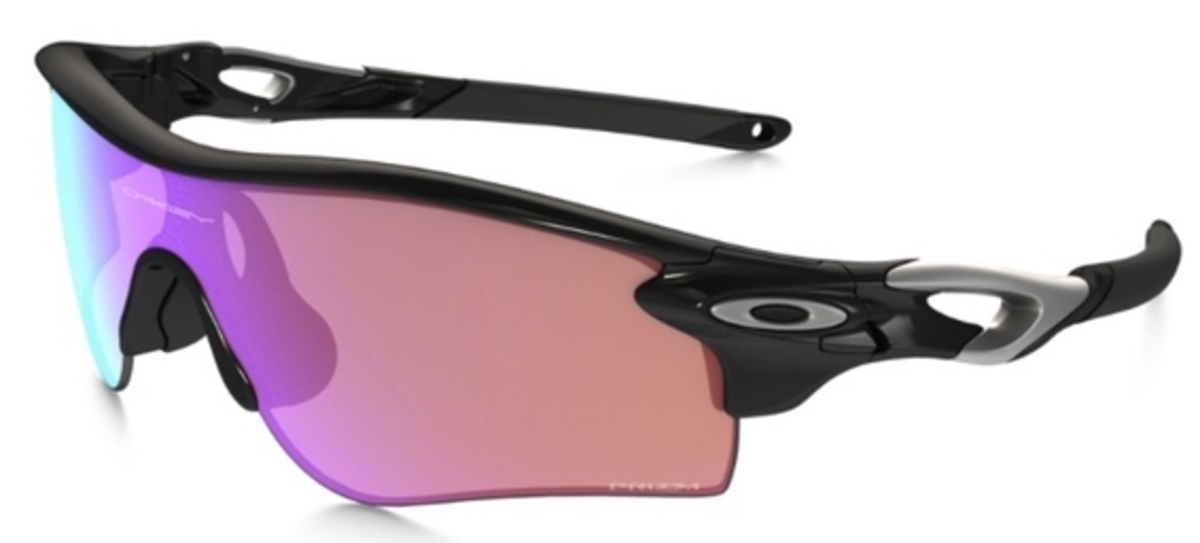Image of Radarlock Path Prizm Golf OO 9181-42 Sunglasses Polished Black with Prizm Golf Lenses 24-428