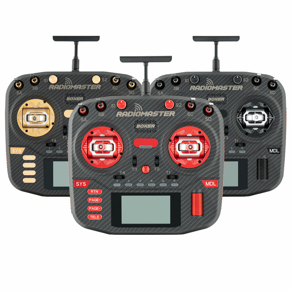 Image of RadioMaster Boxer Max Radio Controller 24GHz ELRS RC Transmitter M2 EDGETX Open System for FPV Racing Drone Quad RC Air