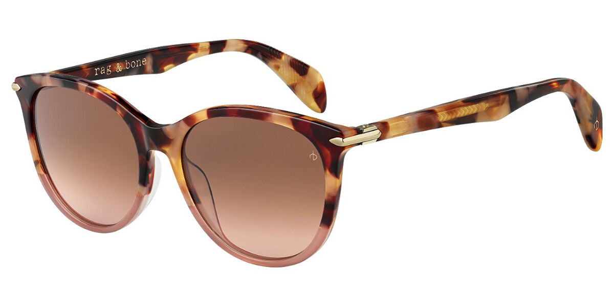 Image of Rag & Bone RNB1020/S HT8/M2 Óculos de Sol Tortoiseshell Feminino PRT