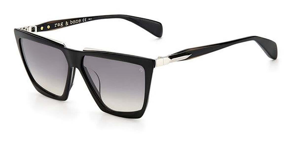 Image of Rag & Bone RNB1049/G/S TCG/PR 59 Lunettes De Soleil Femme Noires FR