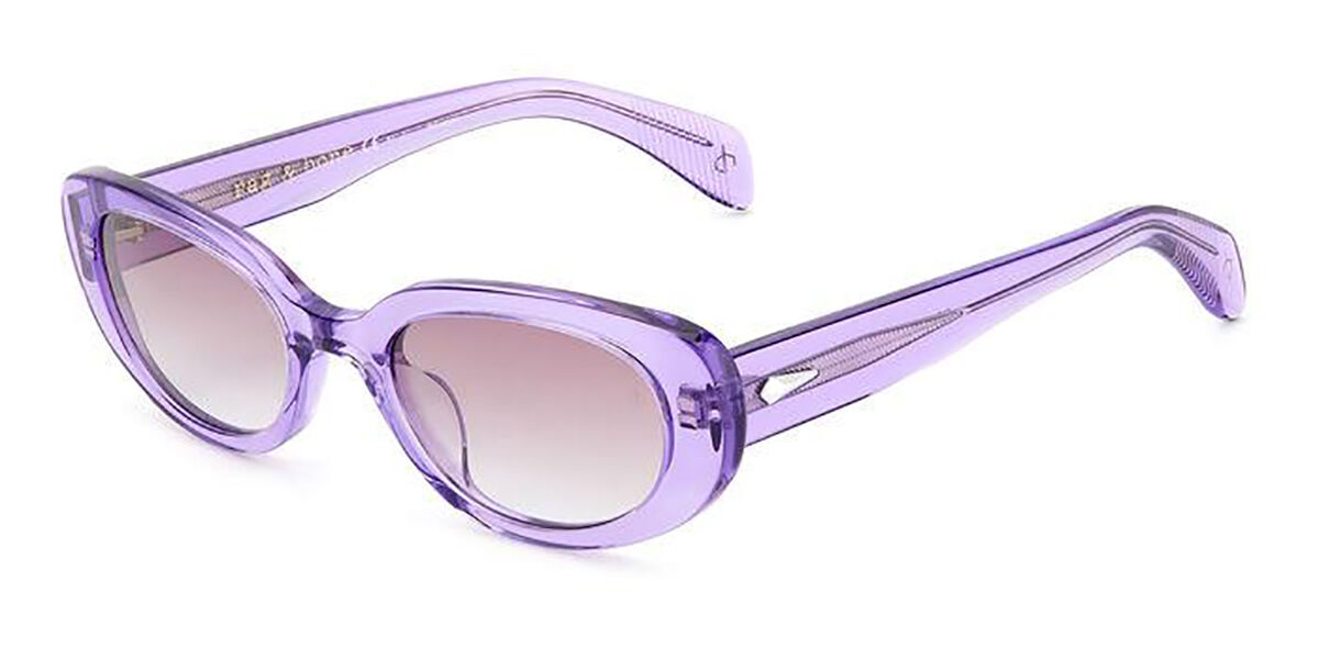 Image of Rag & Bone RNB1061/S B3V/J8 Óculos de Sol Purple Feminino BRLPT
