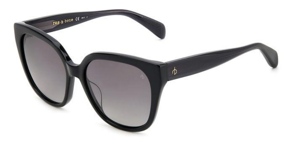 Image of Rag & Bone RNB1073/S 807/WJ 56 Lunettes De Soleil Femme Noires FR