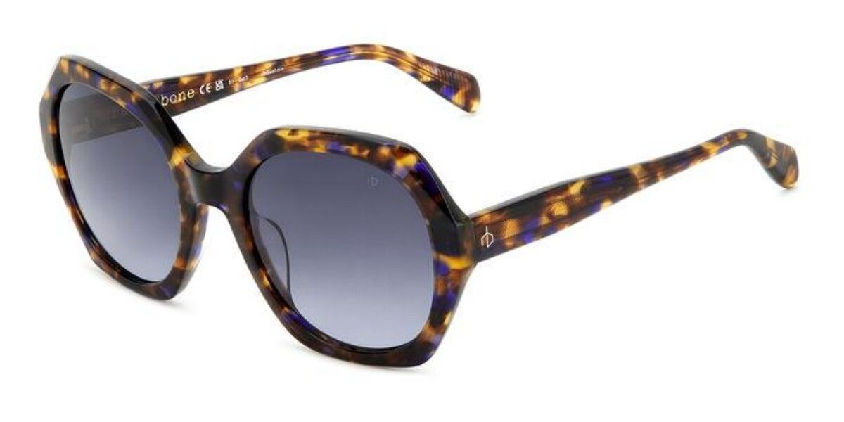 Image of Rag & Bone RNB1078/S X8Q/9O Óculos de Sol Tortoiseshell Feminino PRT