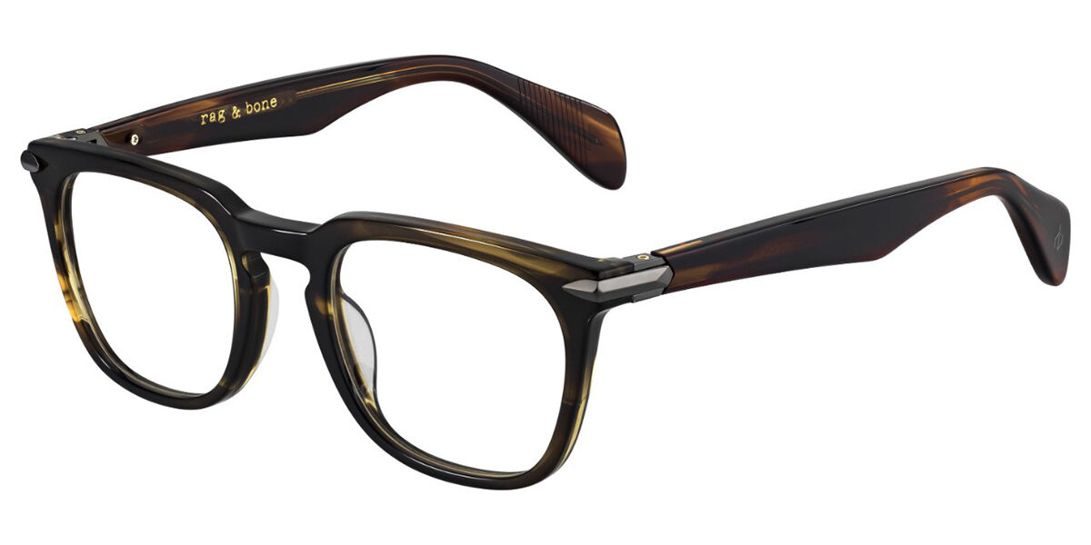 Image of Rag & Bone RNB7008 1QA 49 Tortoiseshell Męskie Okulary Korekcyjne PL