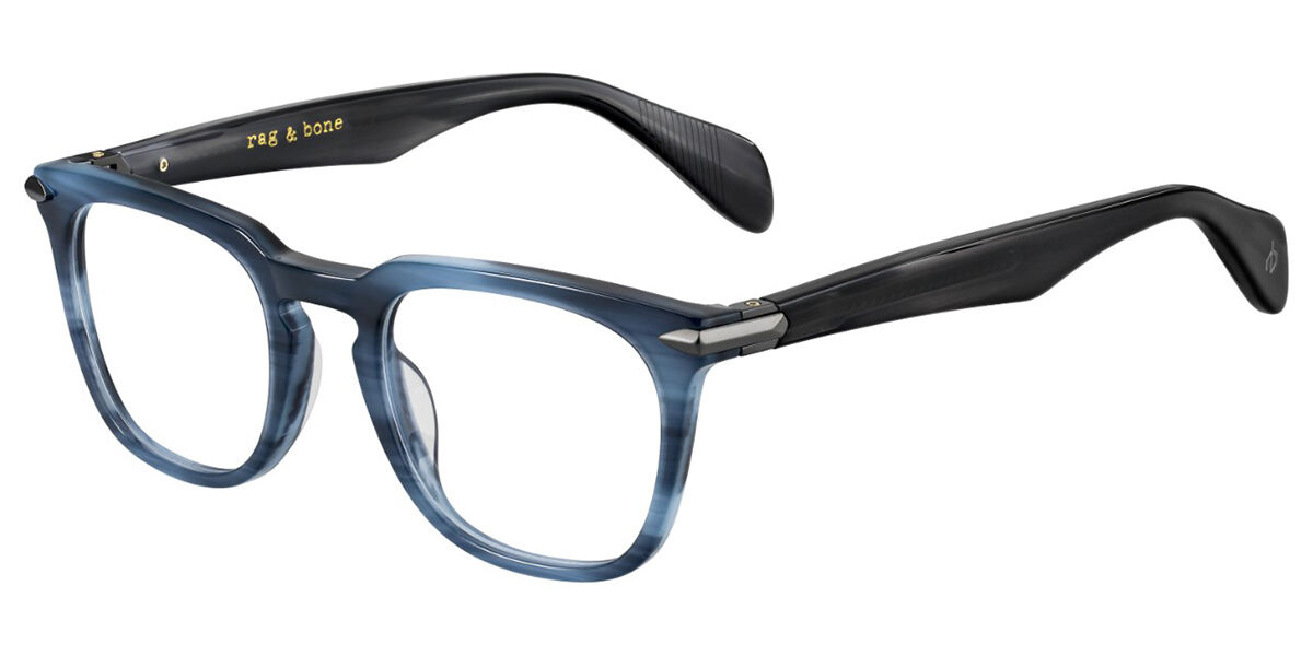 Image of Rag & Bone RNB7008 JBW 49 Tortoiseshell Męskie Okulary Korekcyjne PL