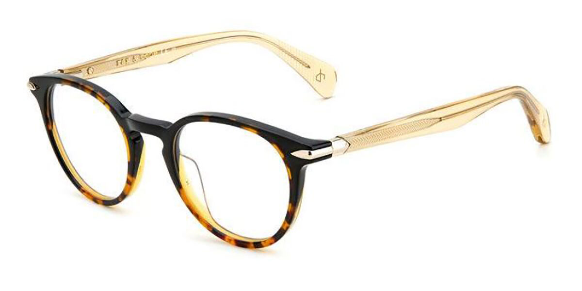 Image of Rag & Bone RNB8003 W4A Óculos de Grau Tortoiseshell Masculino BRLPT