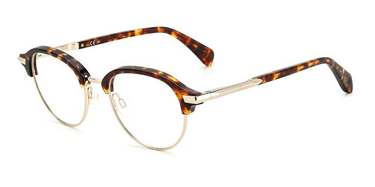 Image of Rag & Bone RNB8004 086 Óculos de Grau Tortoiseshell Masculino BRLPT