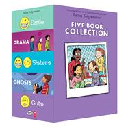 Image of Raina Telgemeier Collection Box Set (Smile Drama Sisters Ghosts Guts)