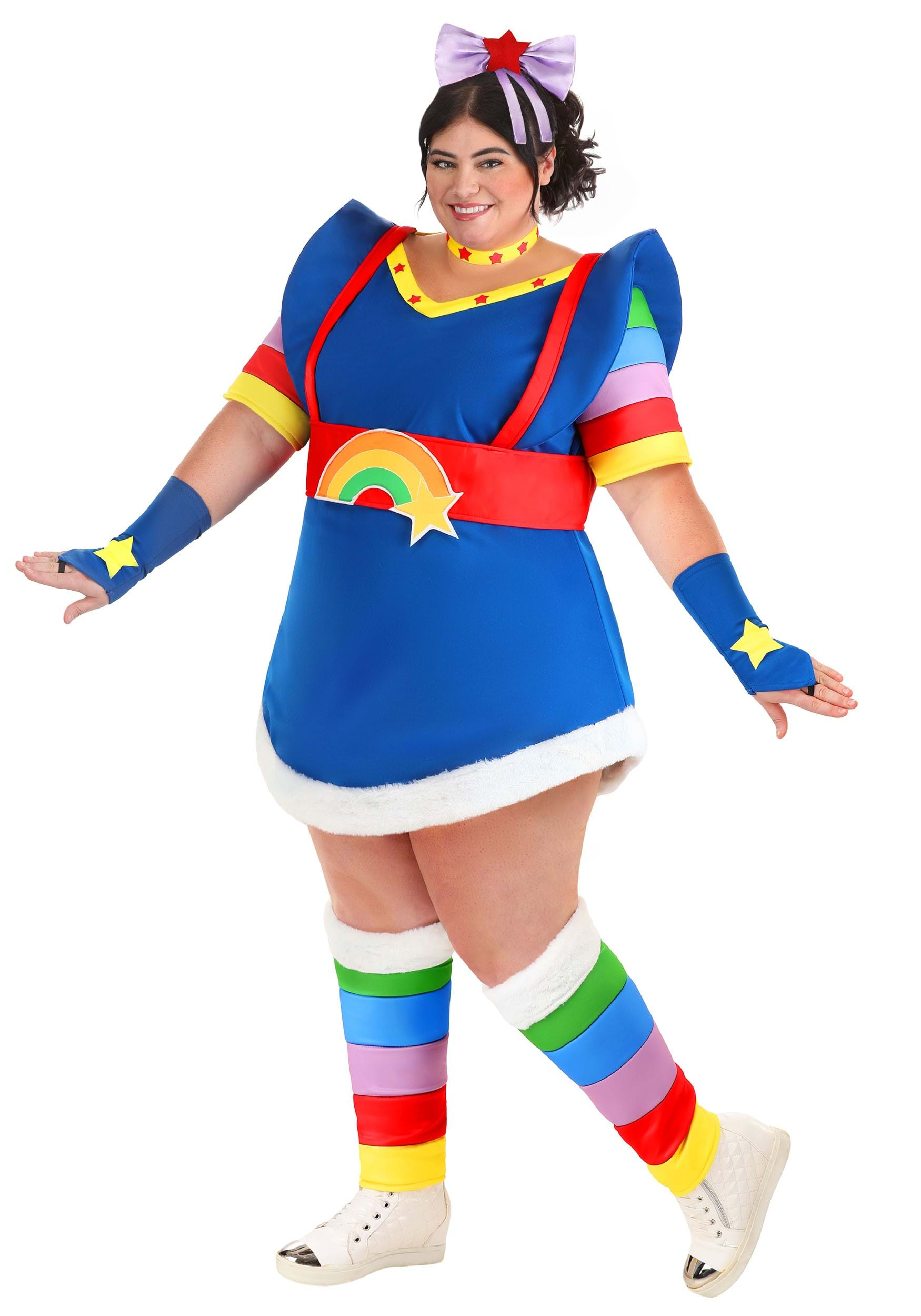 Image of Rainbow Brite Women's Plus Size Costume ID FUN6977PL-6X