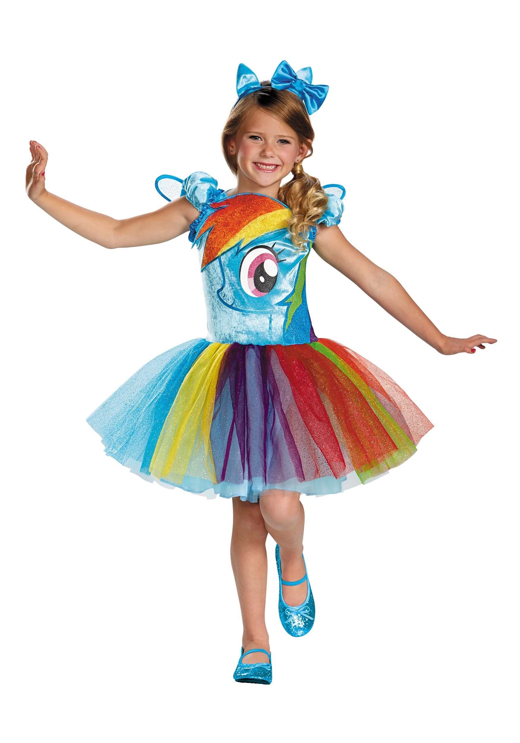 Image of Rainbow Dash Tutu Prestige Costume ID DI72624-3T/4T