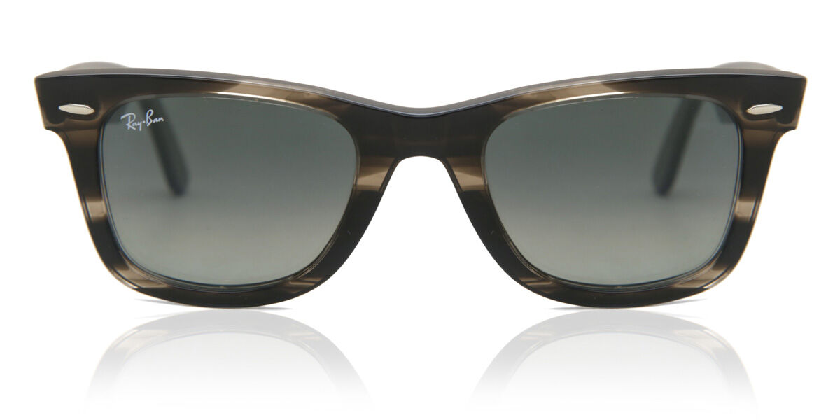 Image of Ray-Ban RB2140 Wayfarer 136071 Óculos de Sol Cinzas Masculino BRLPT