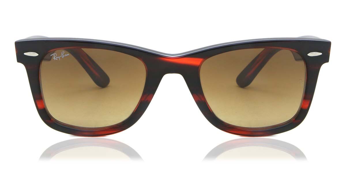 Image of Ray-Ban RB2140 Wayfarer 136285 Óculos de Sol Vermelhos Masculino BRLPT