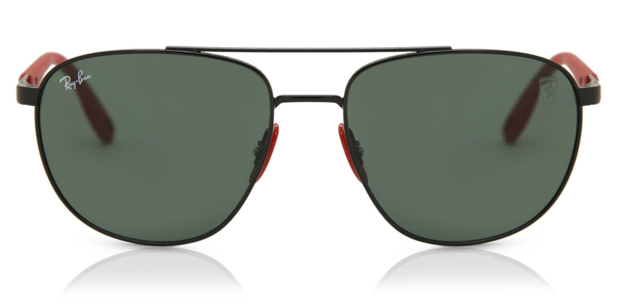 Image of Ray-Ban RB3659M Ferrari F02871 Óculos de Sol Pretos Masculino PRT