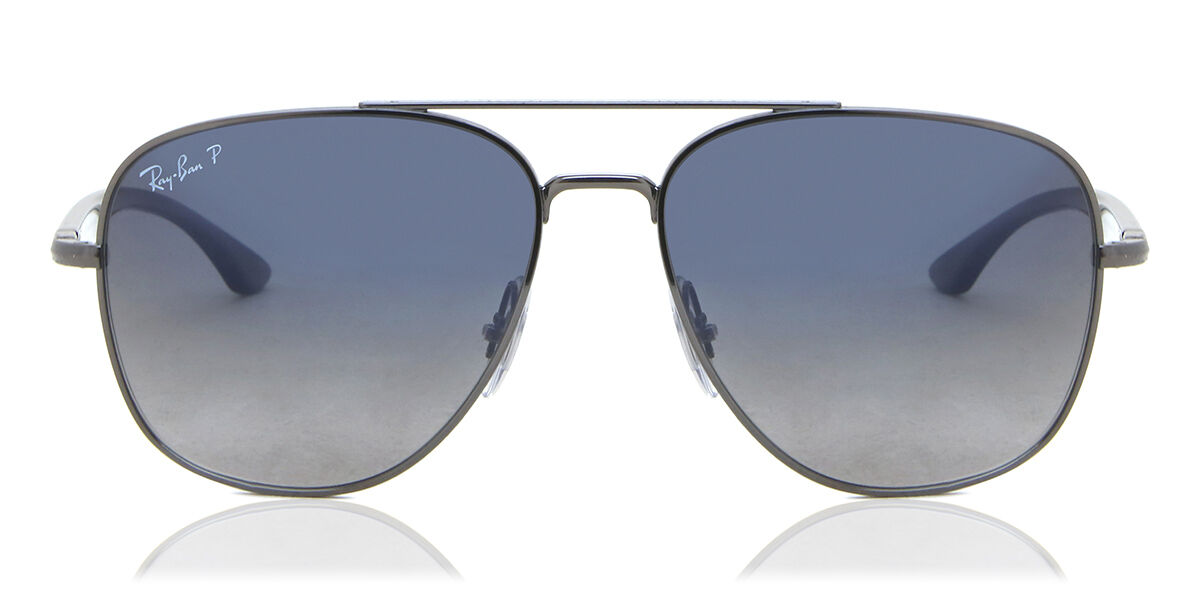 Image of Ray-Ban RB3683 Polarized 004/78 Óculos de Sol Gunmetal Masculino PRT