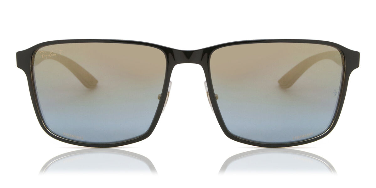 Image of Ray-Ban RB3721CH Polarized 187/J0 Óculos de Sol Pretos Masculino BRLPT