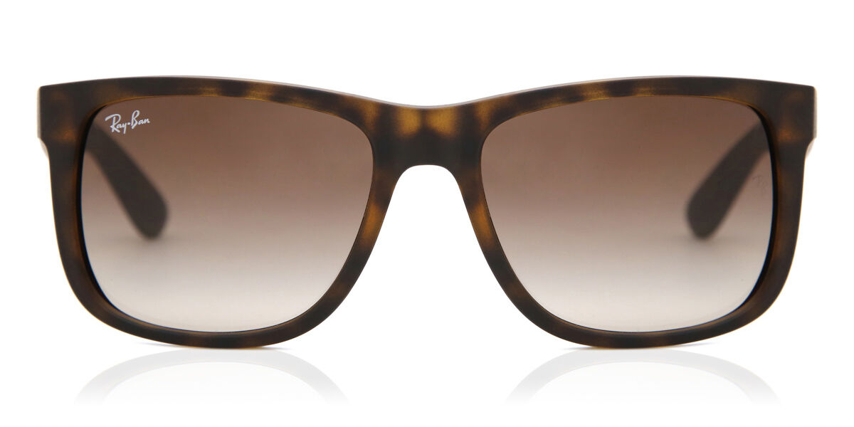 Image of Ray-Ban RB4165 Justin 710/13 Óculos de Sol Tortoiseshell Masculino BRLPT