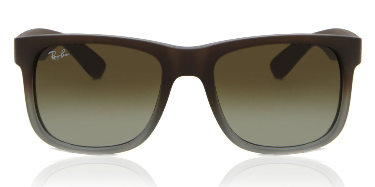 Image of Ray-Ban RB4165 Justin 854/7Z Óculos de Sol Marrons Masculino BRLPT