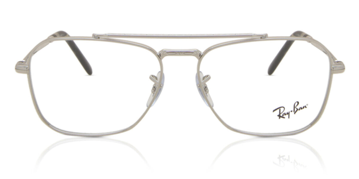 Image of Ray-Ban RX3636V 2501 Óculos de Grau Prata Masculino BRLPT