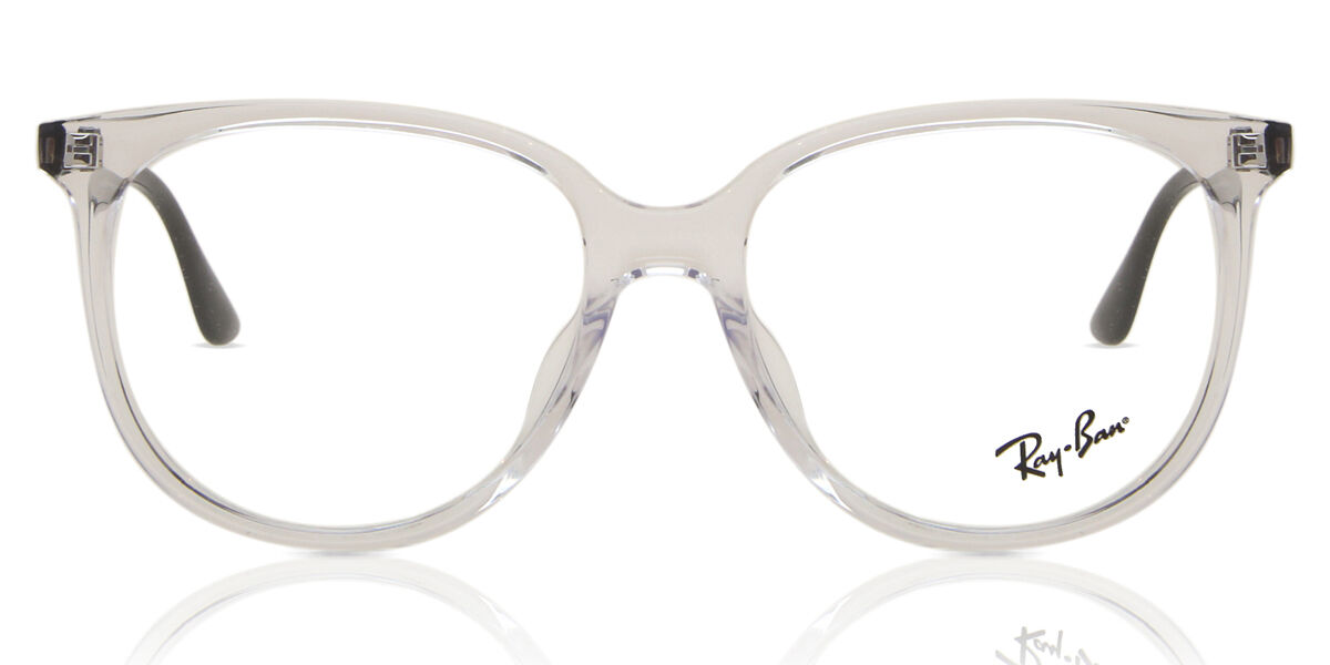 Image of Ray-Ban RX4378VF Asian Fit 5943 54 Genomskinliga Glasögon (Endast Båge) Kvinna SEK