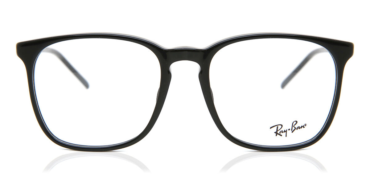 Image of Ray-Ban RX5387F Asian Fit 2000 Óculos de Grau Pretos Masculino PRT