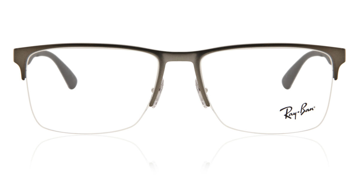 Image of Ray-Ban RX6335 2855 Óculos de Grau Cinzas Masculino BRLPT