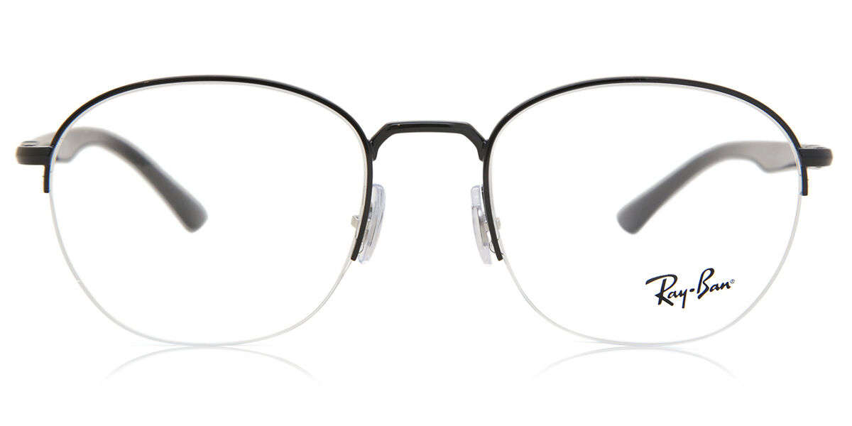 Image of Ray-Ban RX6487 2509 Óculos de Grau Pretos Masculino BRLPT