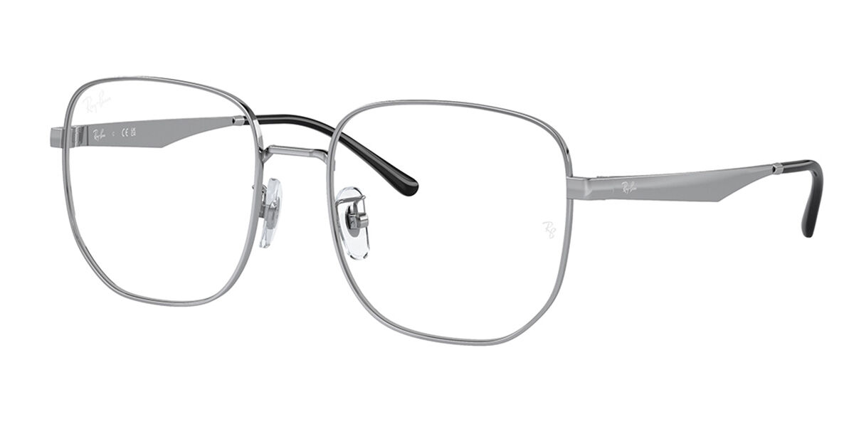 Image of Ray-Ban RX6503D Asian Fit 2501 Óculos de Grau Prata Masculino PRT