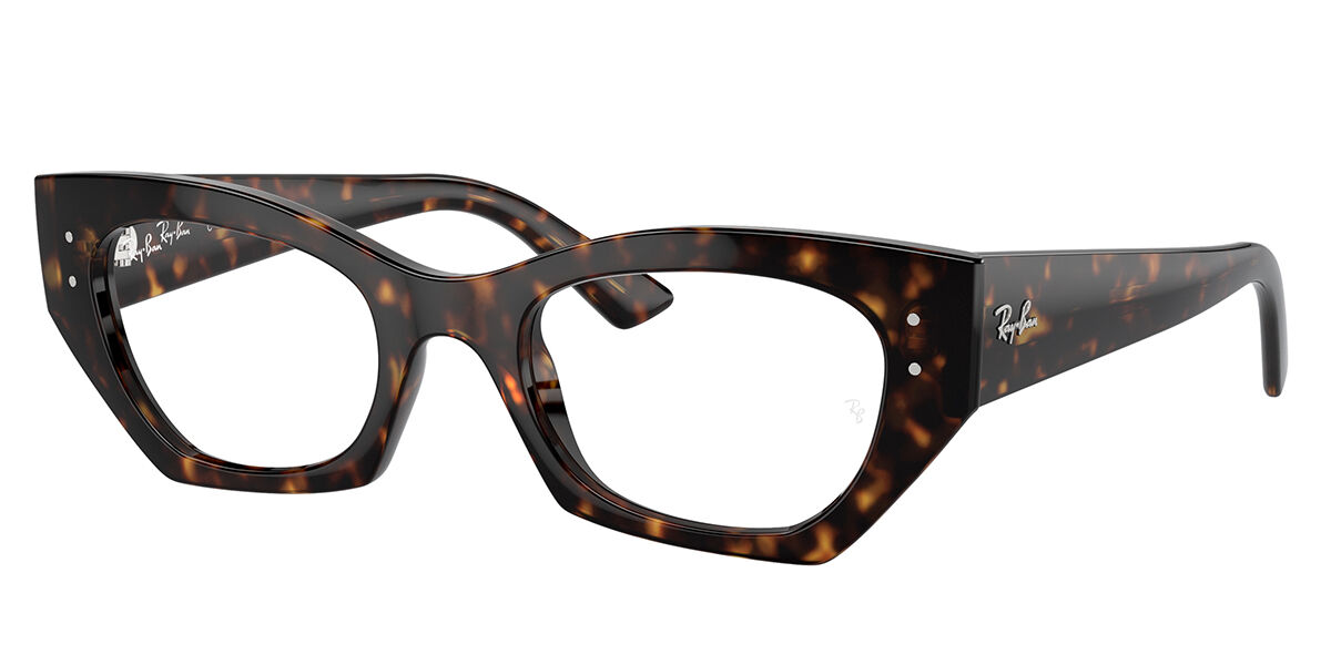 Image of Ray-Ban RX7330 Zena 8320 Óculos de Grau Tortoiseshell Masculino BRLPT