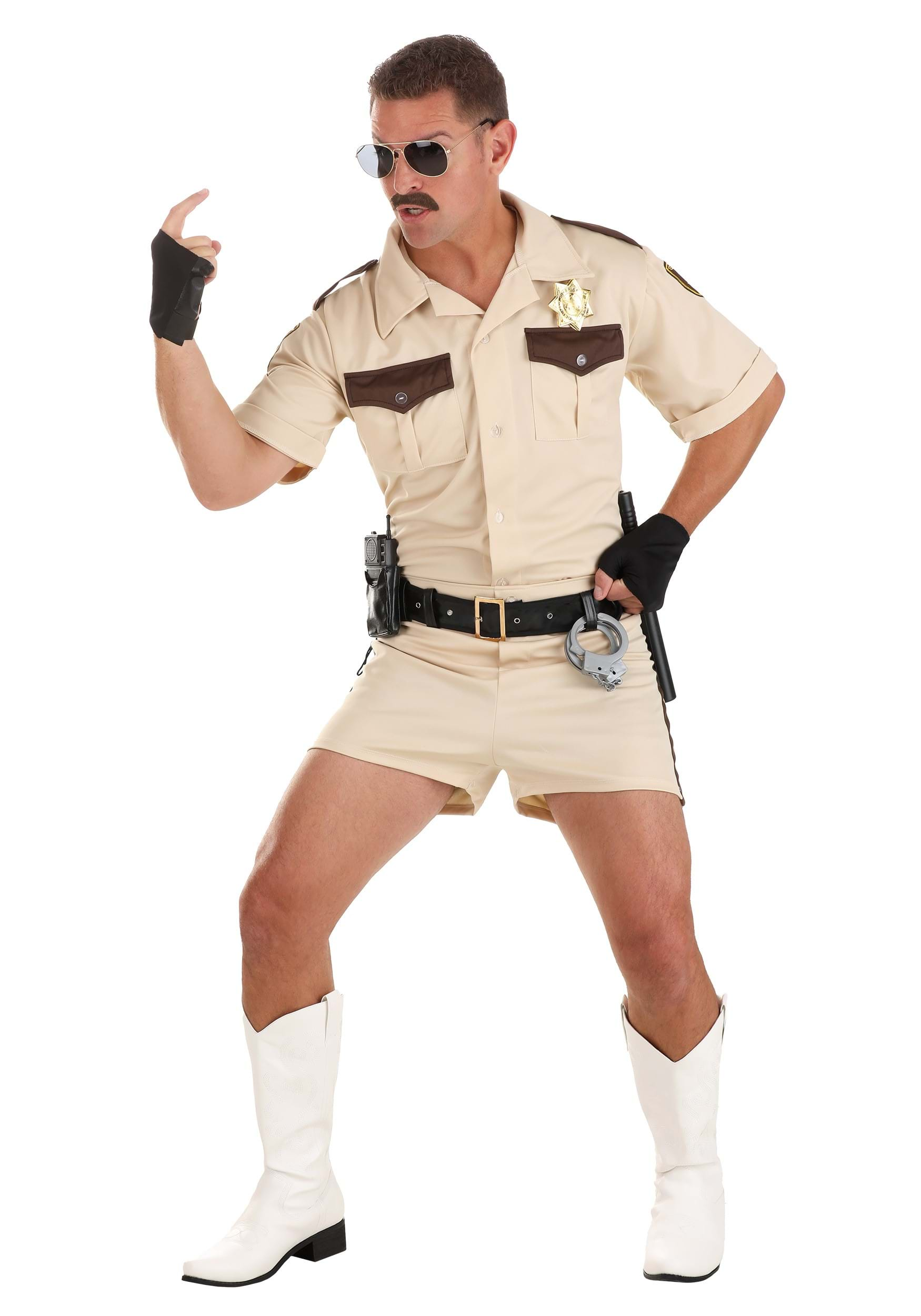 Image of Reno 911 Deluxe Lt Dangle Adult Costume ID RU702972-XL