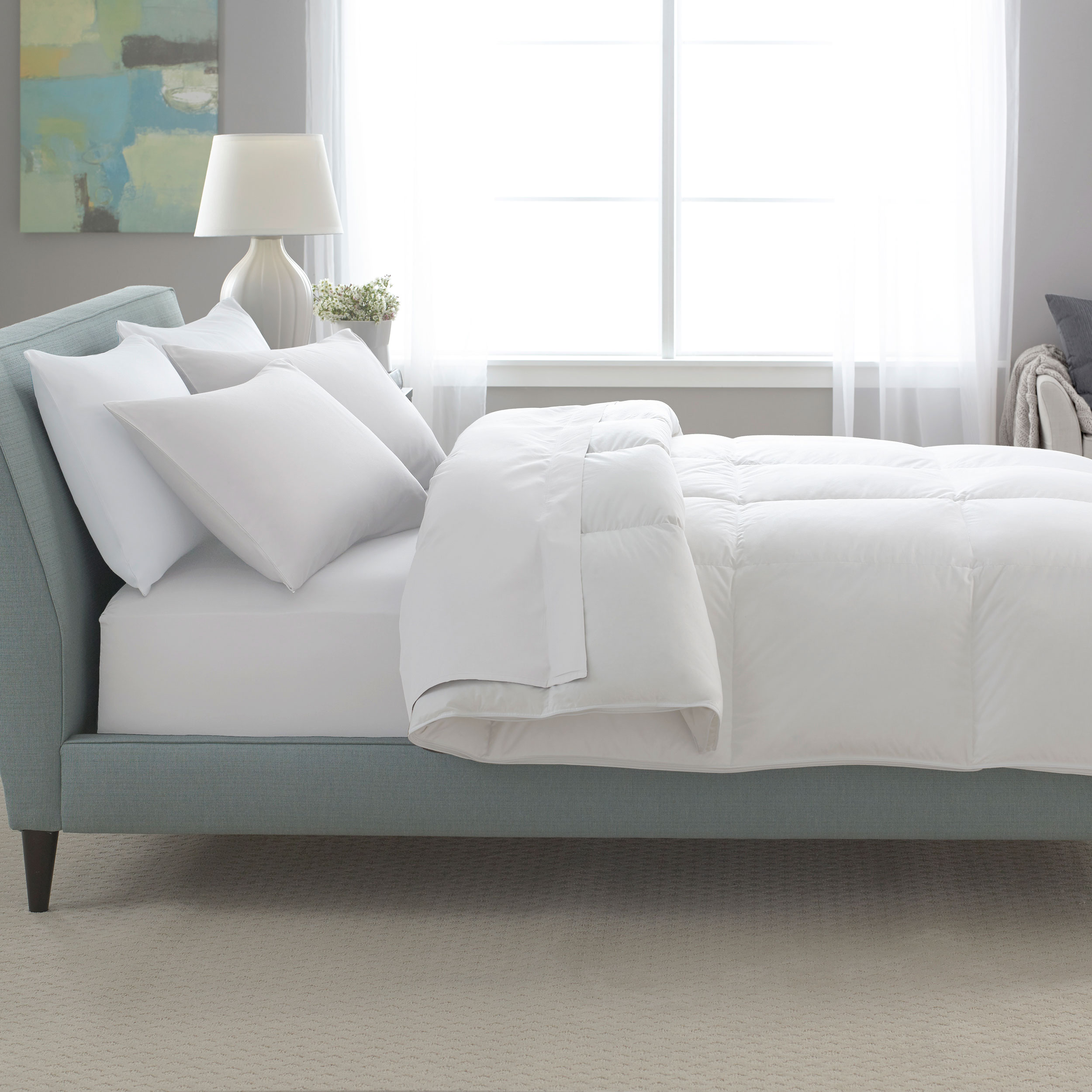 Image of Restful Nights 300 Thread Count Down Alternative Comforter King | Pacific Coast Feather