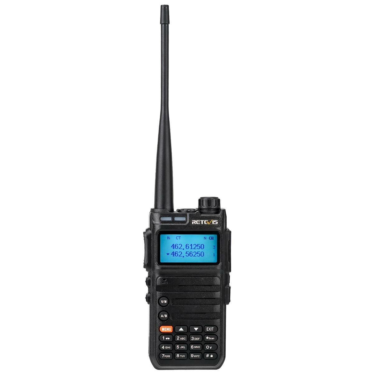 Image of Retevis RA685 RA85 5W UHF VHF Dual Band GMRS Ham Walkie Talkie Station USB Charger Long Range AnalogLCD Two Way Radio