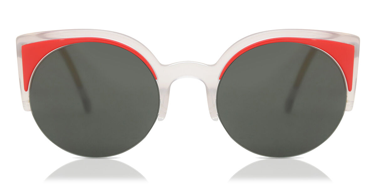 Image of Retrosuperfuture LUCIA BLACK 3MJ 51 Lunettes De Soleil Femme Rouges FR