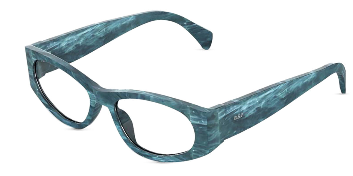 Image of Retrosuperfuture NUMERO 112 MARMO TURCHESE 8XJ Óculos de Grau Azuis Feminino BRLPT