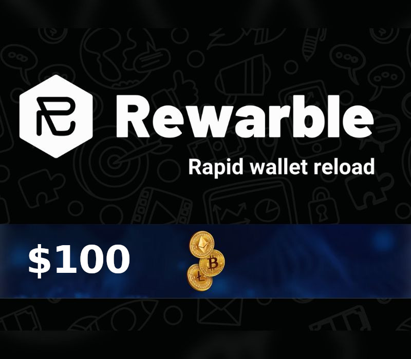 Image of Rewarble Crypto $100 Gift Card US TR