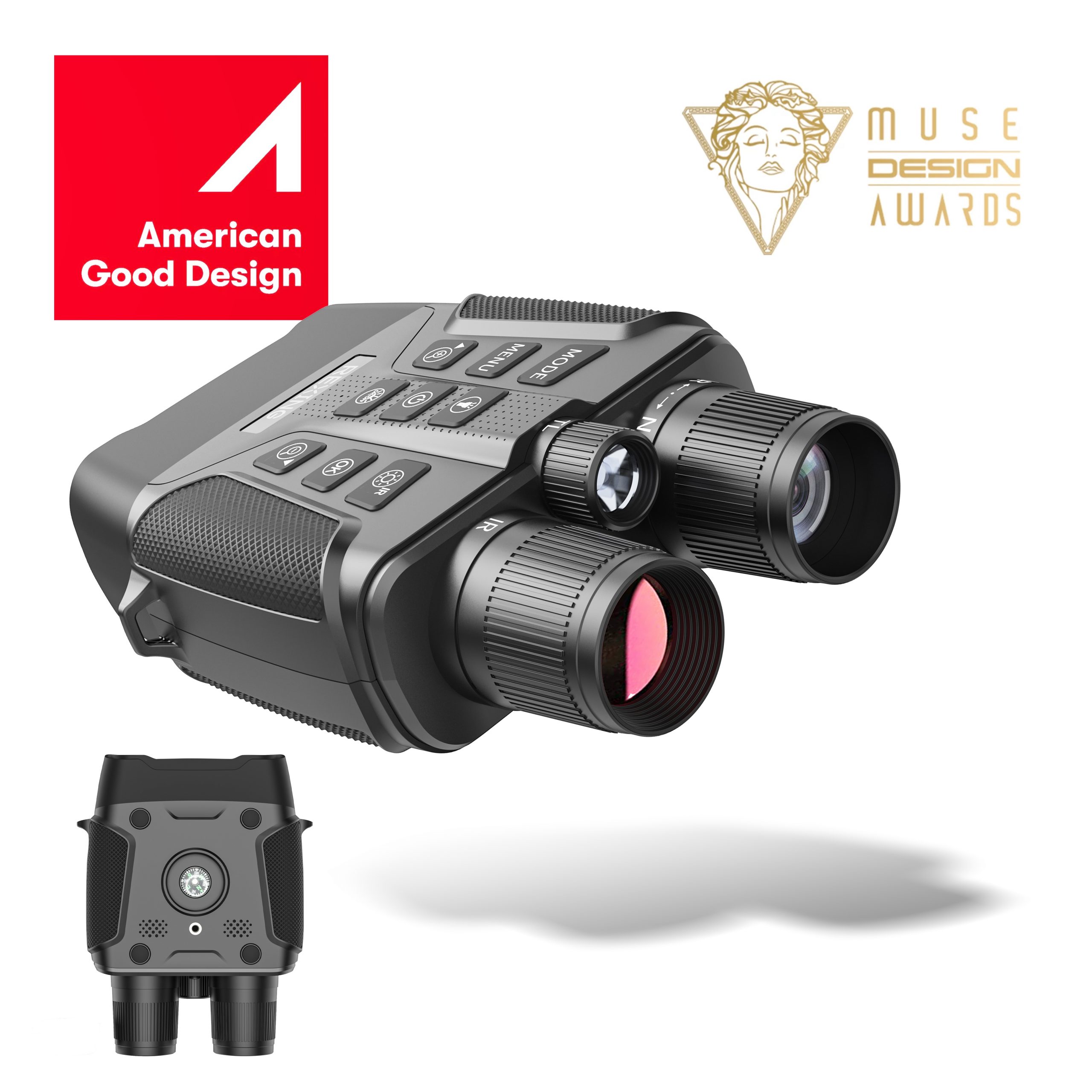 Image of Rexing B1 Compass Night Vision Binoculars 4K Ultra HD