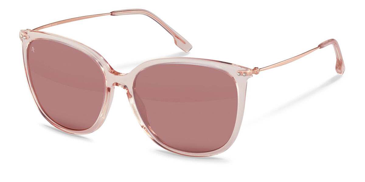 Image of Rodenstock R3343 B128 58 Lunettes De Soleil Femme Roses FR