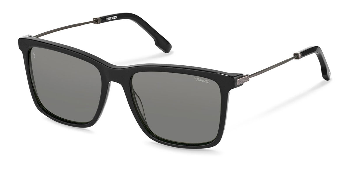 Image of Rodenstock R3346 A Óculos de Sol Pretos Masculino PRT