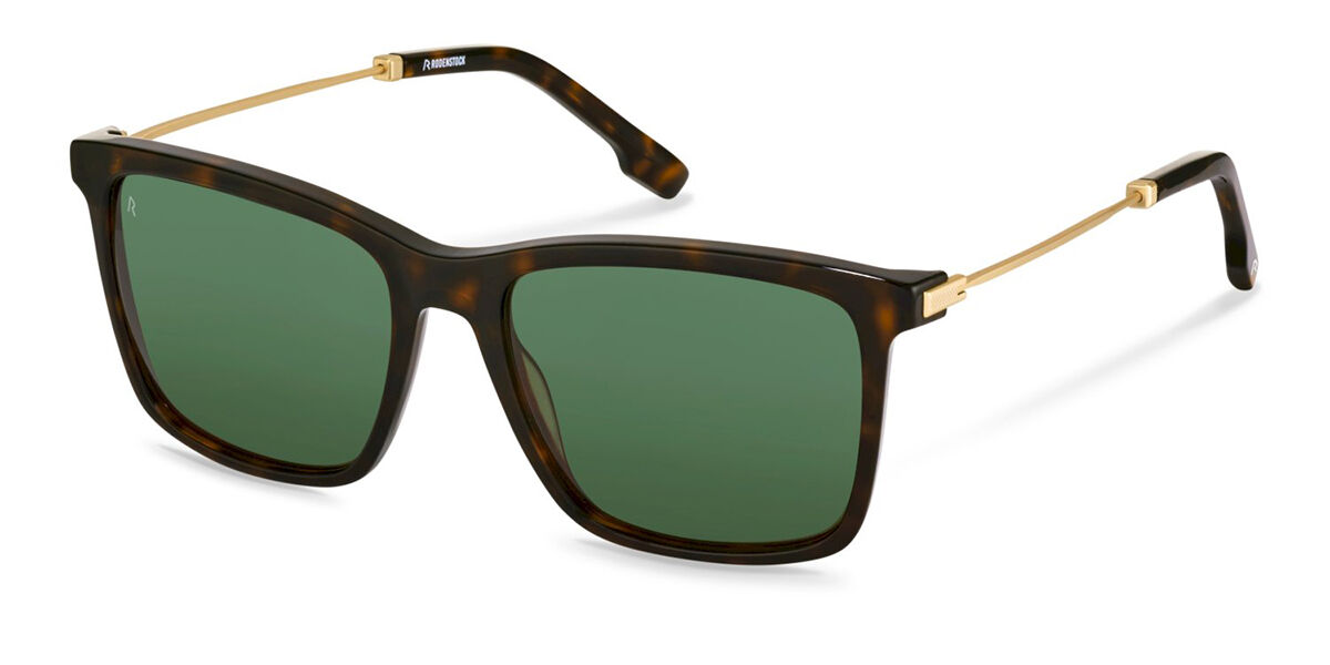 Image of Rodenstock R3346 B 57 Lunettes De Soleil Homme Tortoiseshell FR