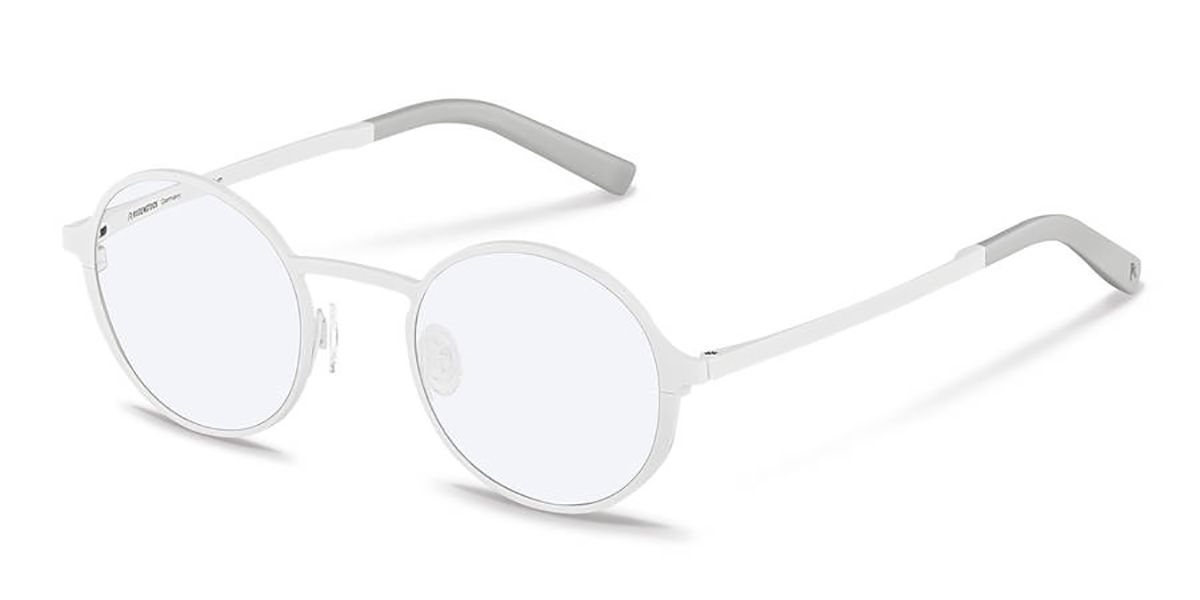 Image of Rodenstock R7101 D000 Óculos de Grau Brancos Masculino PRT