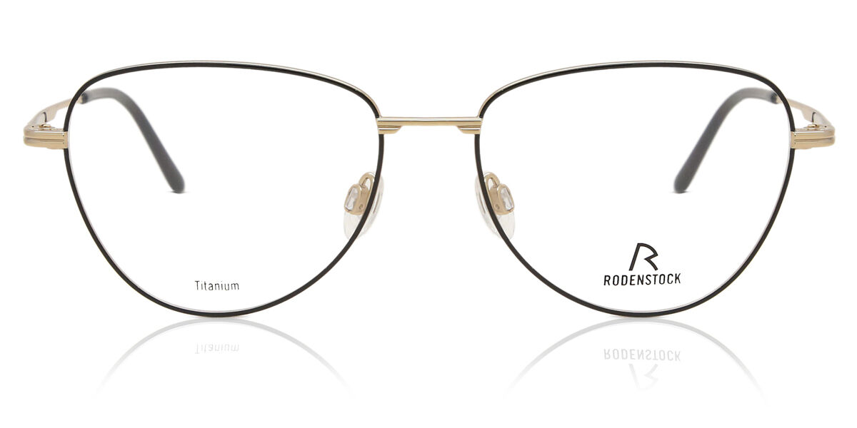 Image of Rodenstock R7104 A Óculos de Grau Pretos Feminino PRT